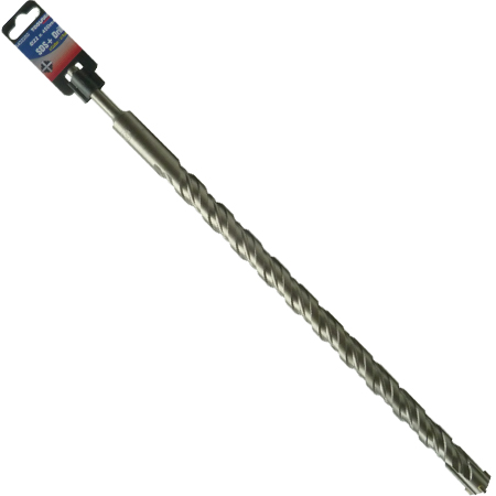 SDS Plus Masonry Drill Bit 22.0mm x 450mm High Performance Toolpak 